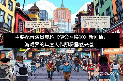 主要配音演员爆料《使命召唤10》新剧情，游戏界的年度大作即将震撼来袭！